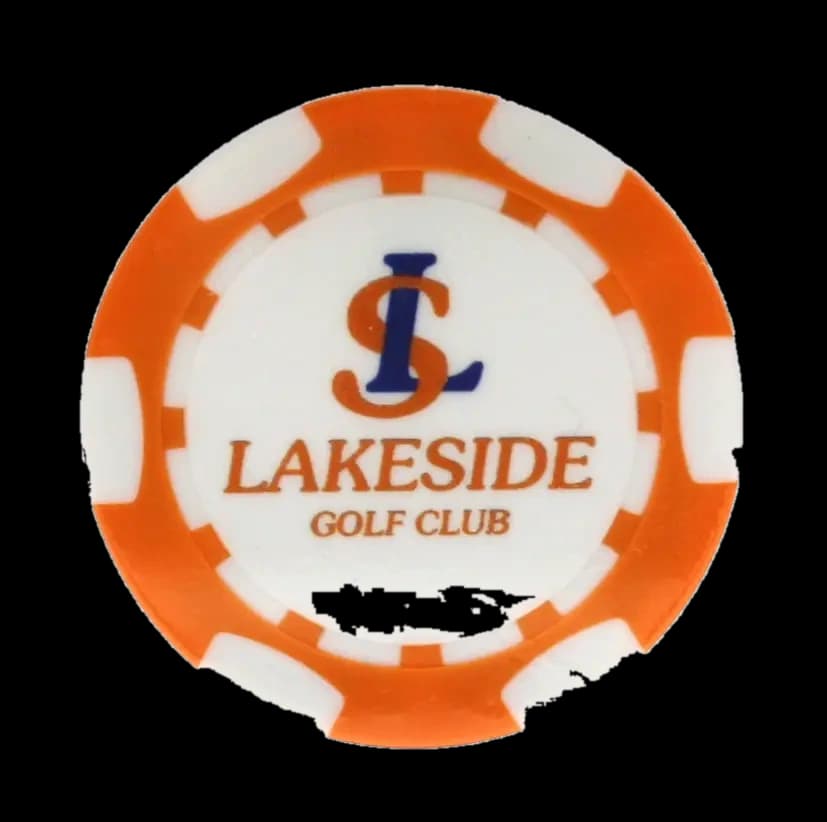 Direct Print Poker Chip Ball Marker