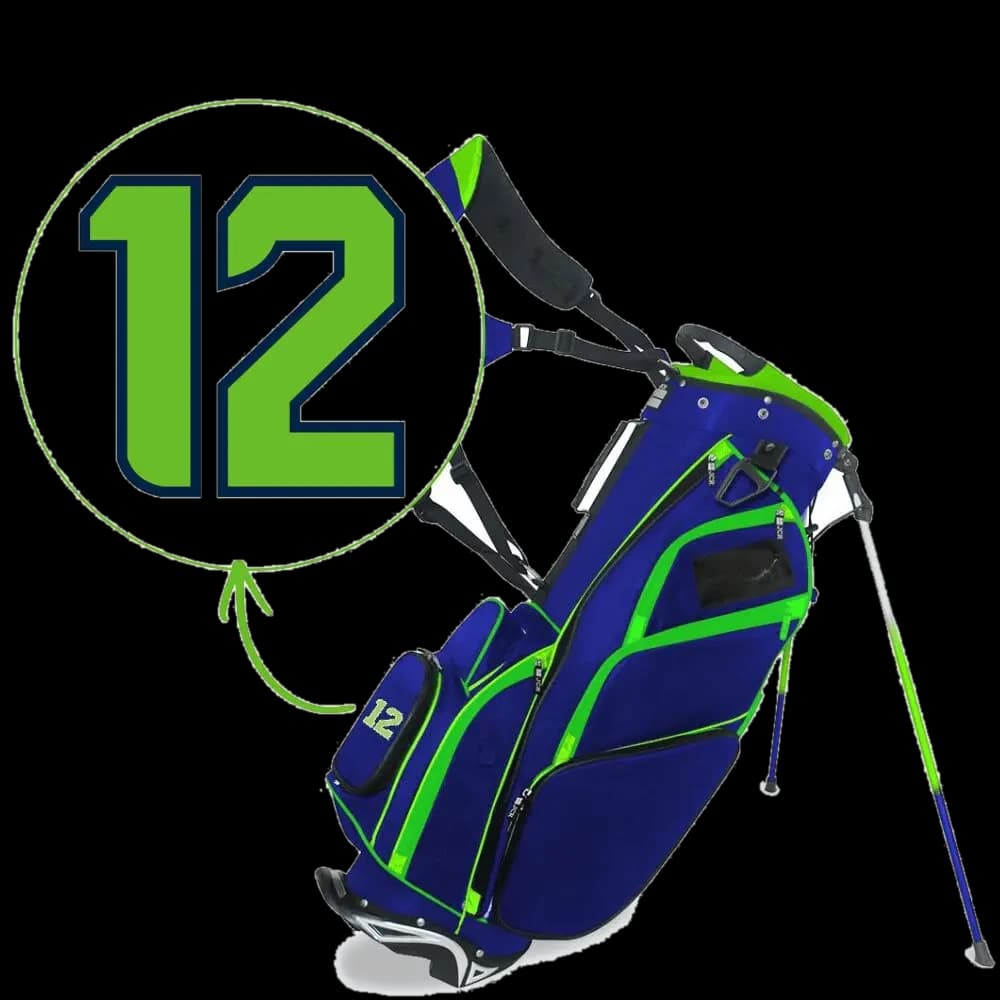 Limited Edition Seattle 12s DL550s Stand Golf Bag