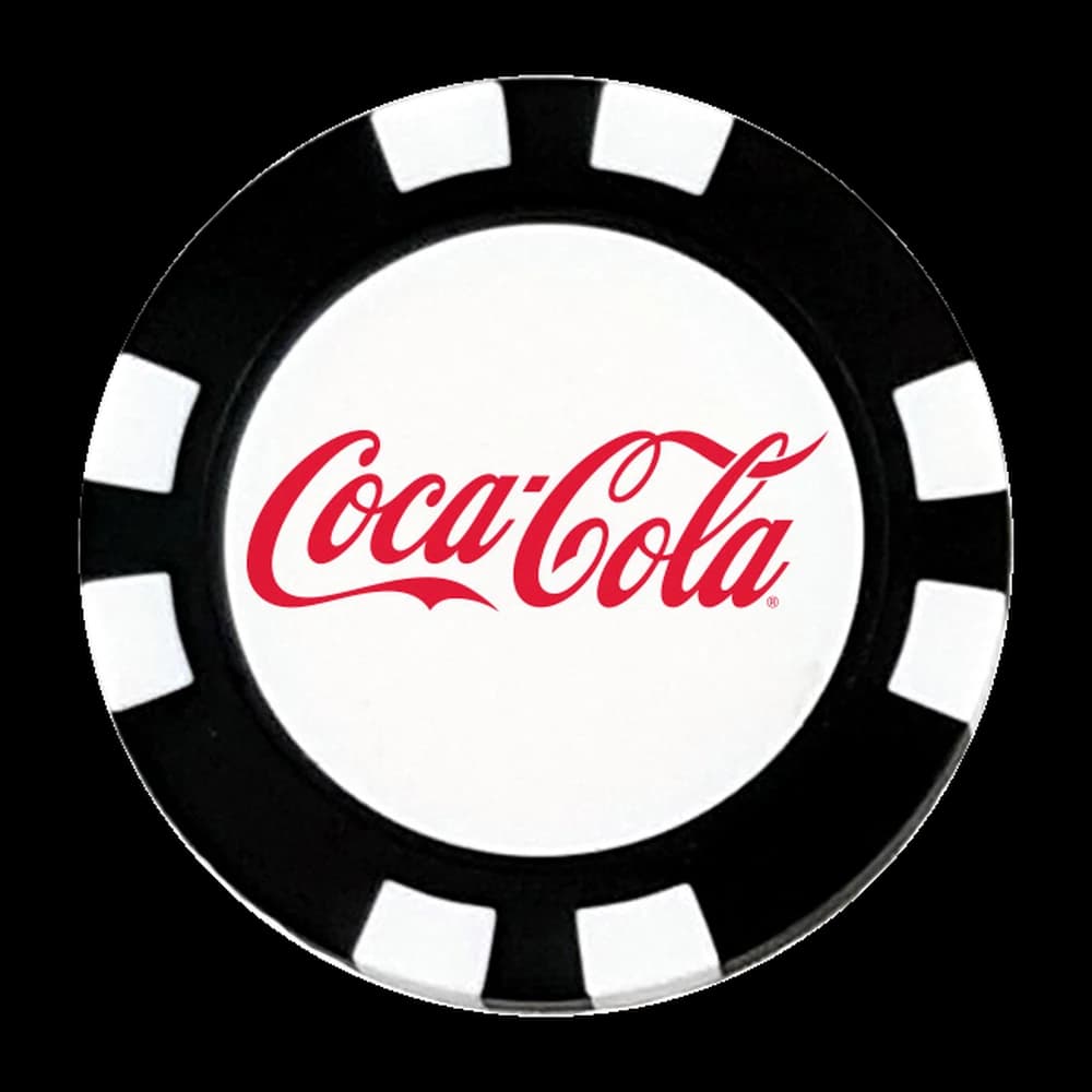 Plastic Poker Chip with Removable Ball Marker