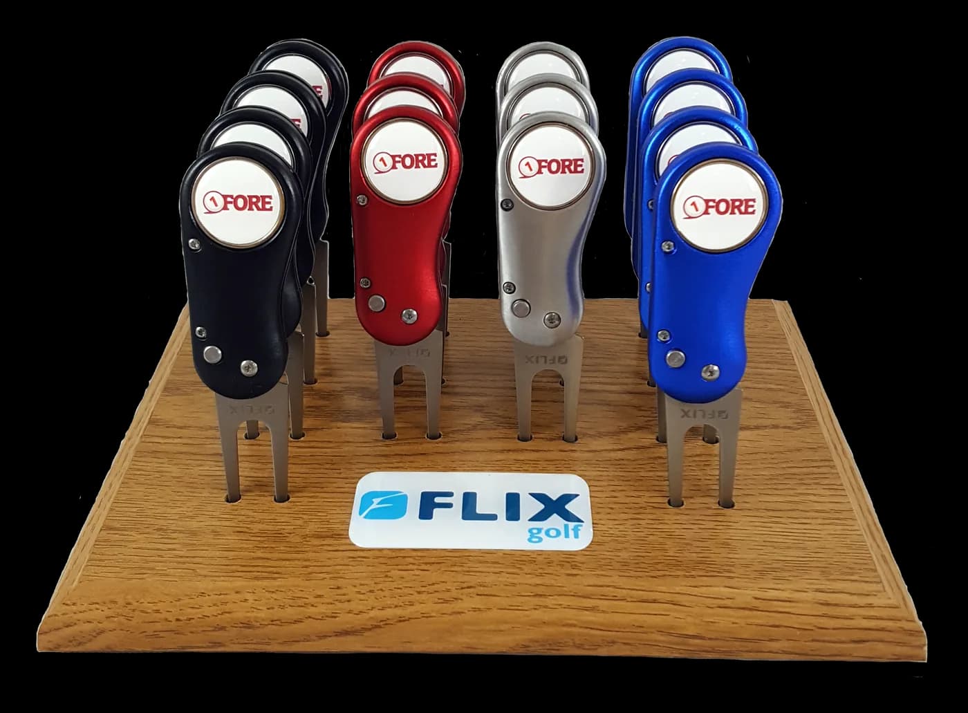 Flix 14-piece bamboo display