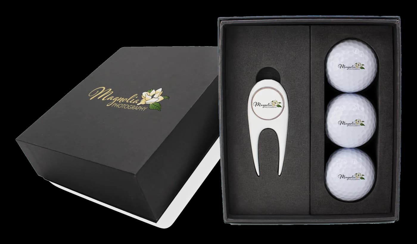 Magnolia divot-tool & ball box