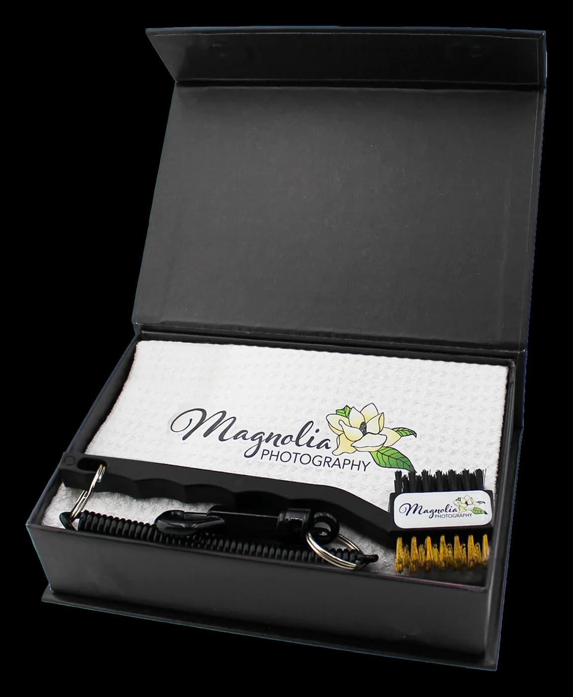 Towel & brush gift box